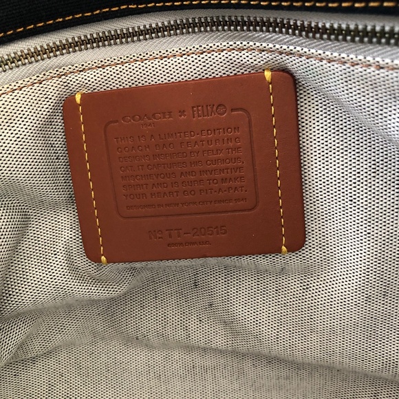 Coach Felix The Cat Tote - Picture 11 of 12